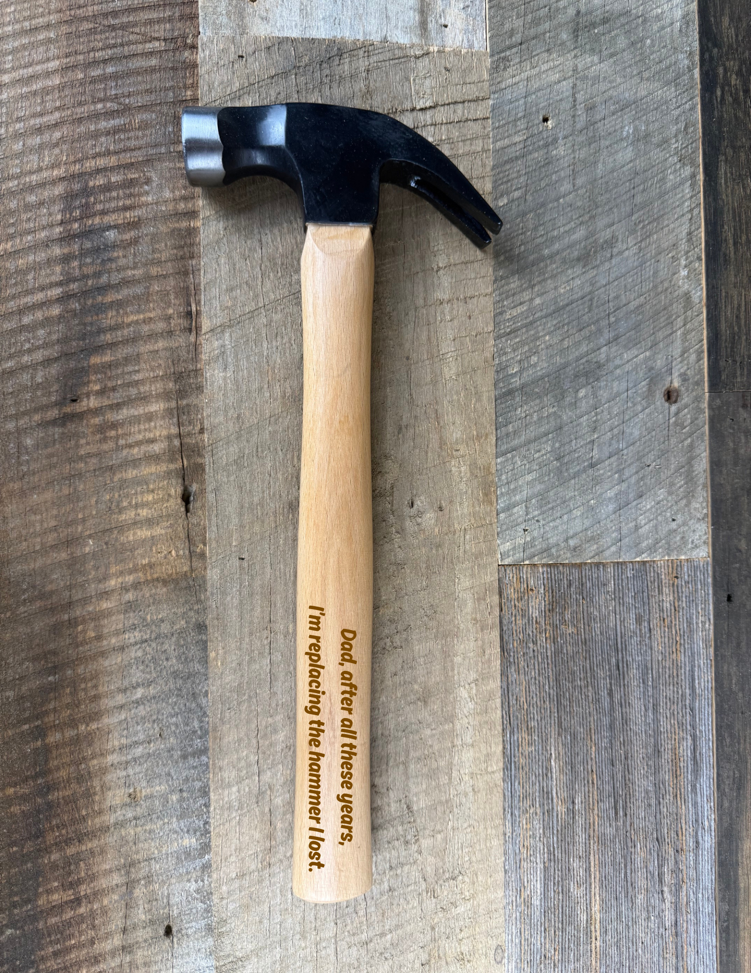 Personalized Hammer Gift Set Great for Father's Day, Wedding Gift or First-Time Homeowner