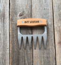 Custom Engraved Meat Shredding Claws – Wooden Handle & Stainless Steel