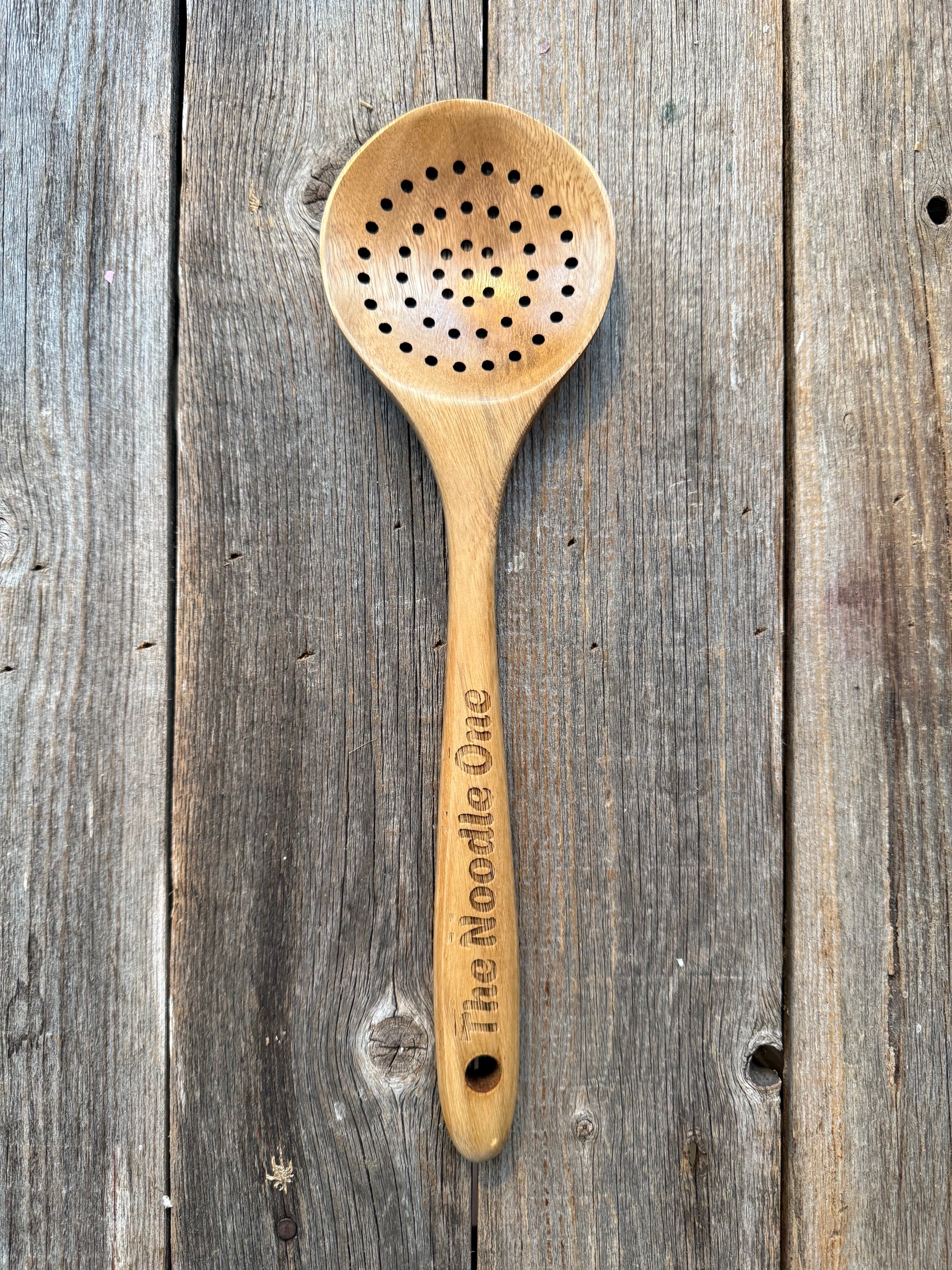 Custom Engraved Wooden Kitchen Utensil Set