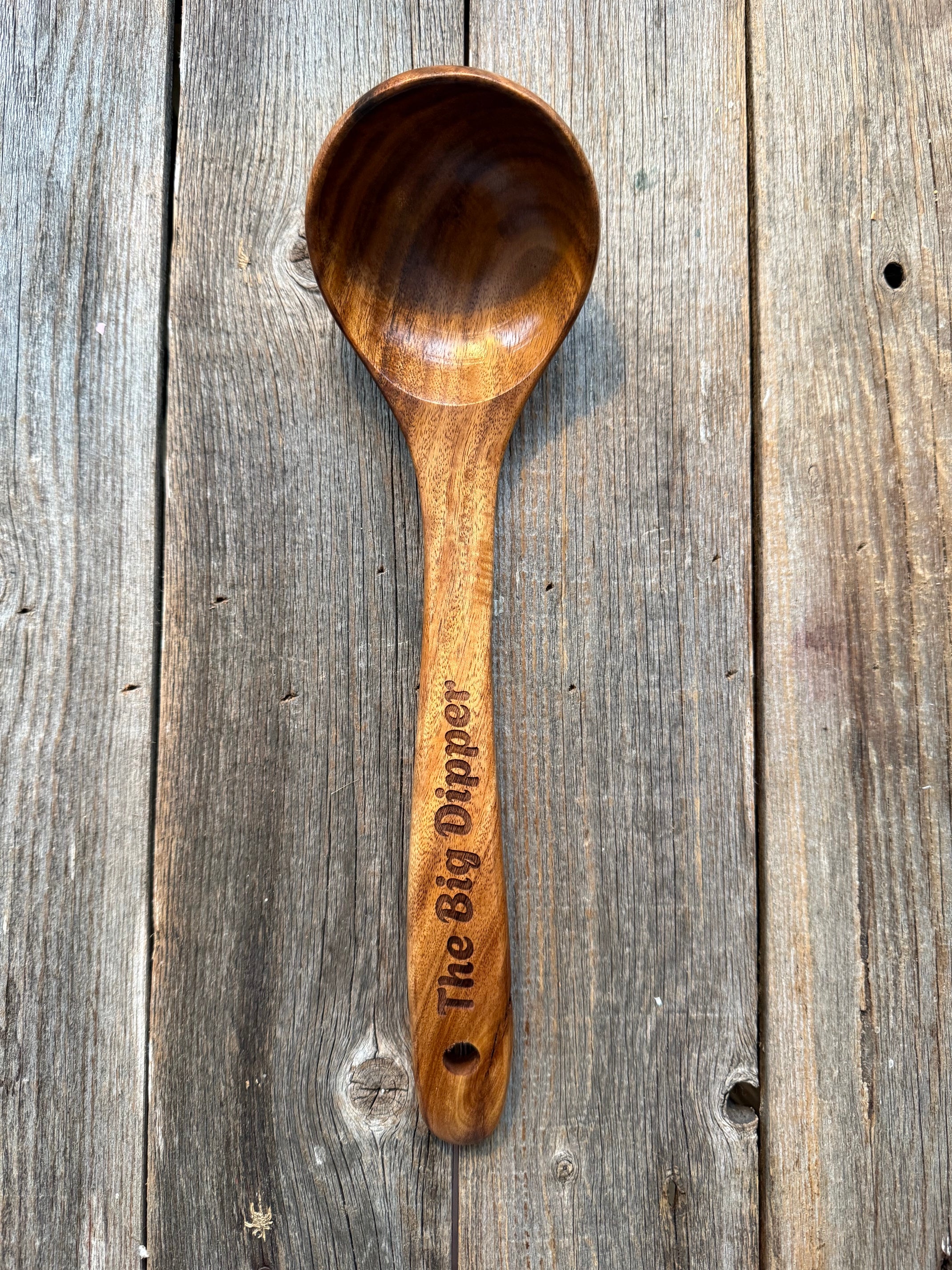Custom Engraved Wooden Kitchen Utensil Set