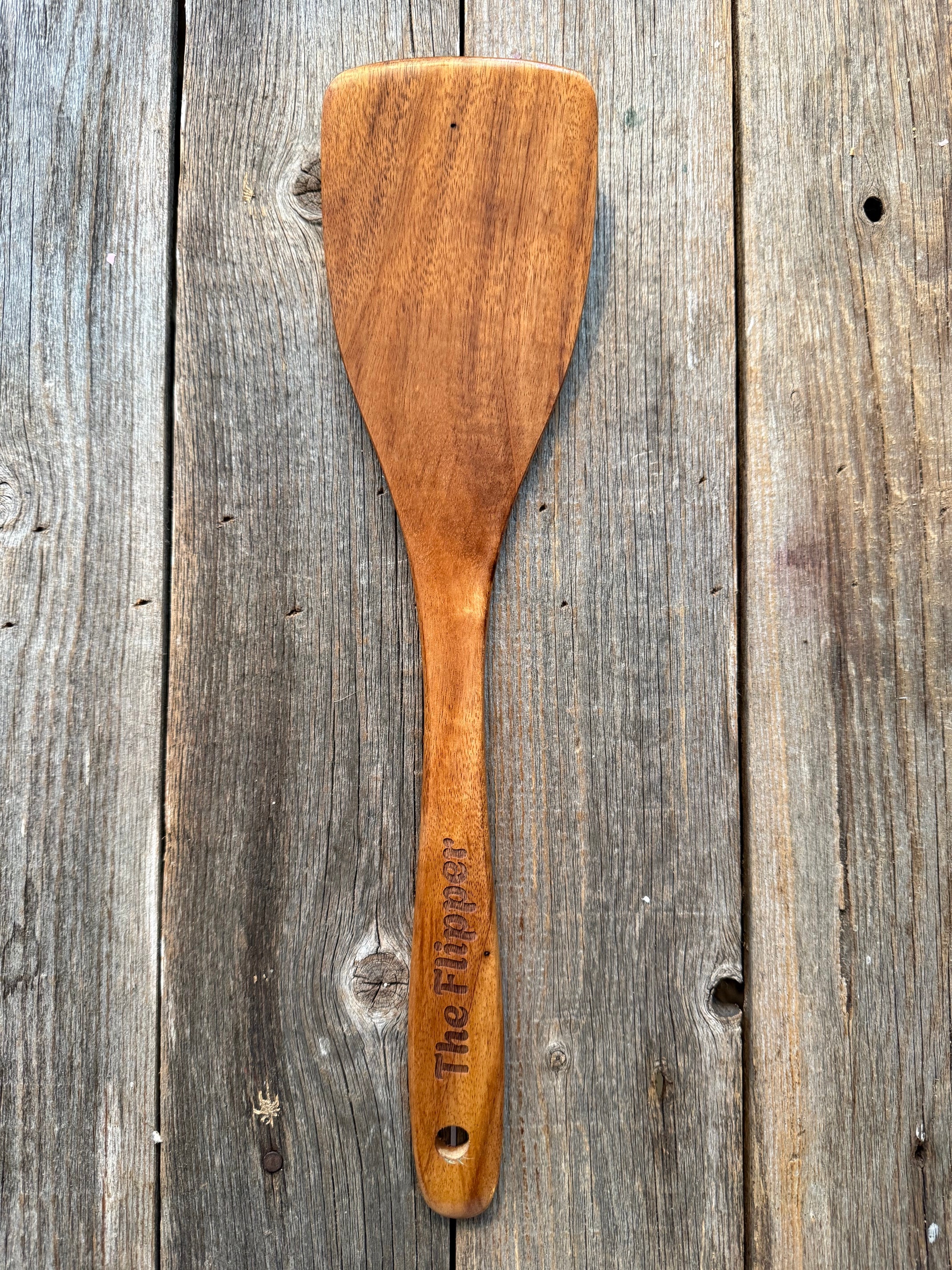 Custom Engraved Wooden Kitchen Utensil Set