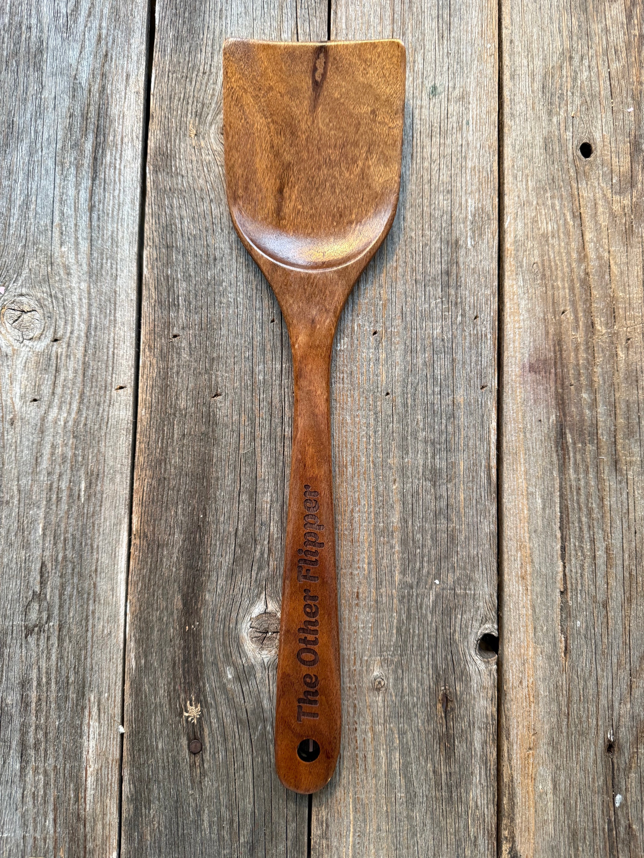 Custom Engraved Wooden Kitchen Utensil Set