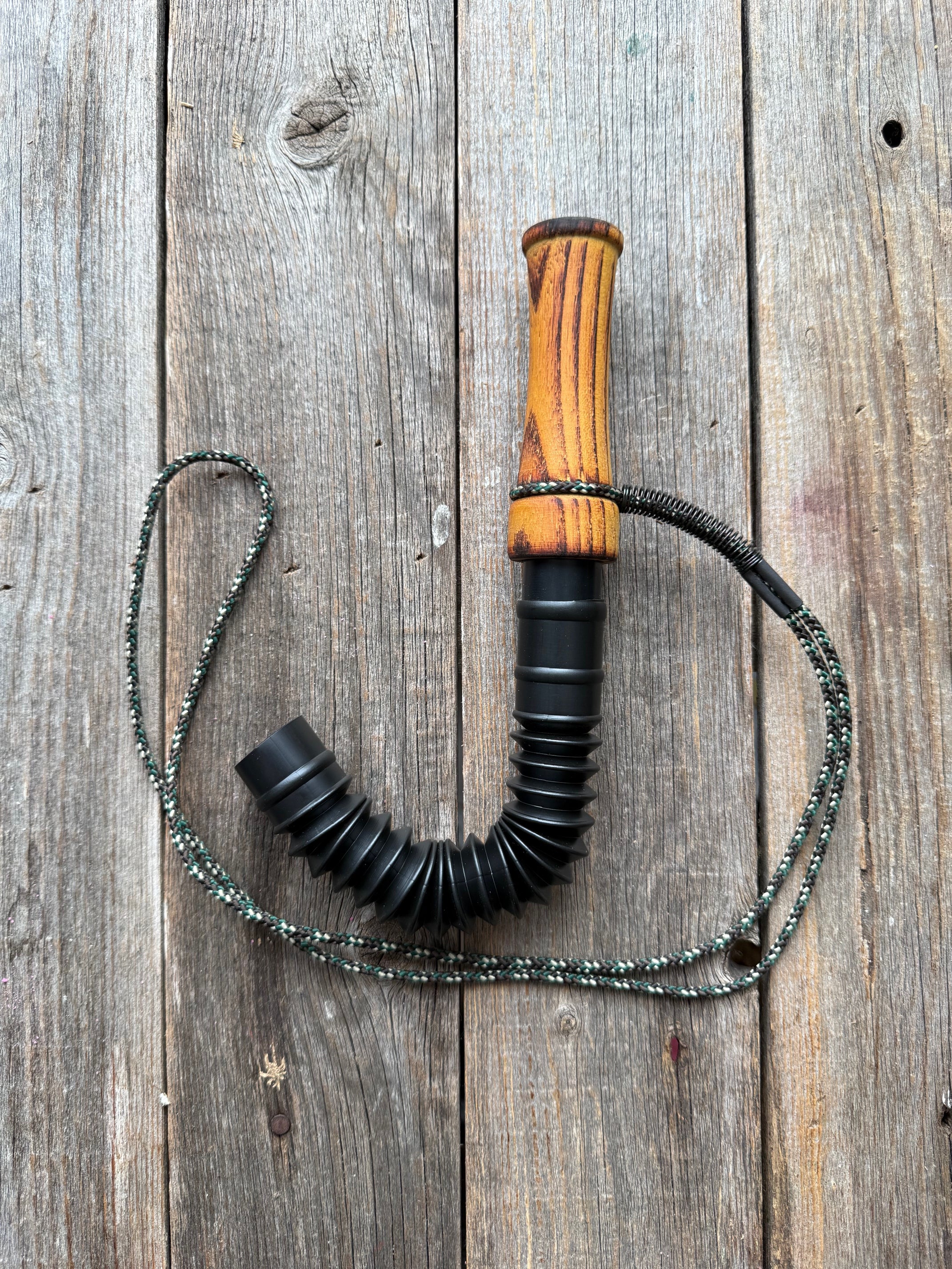 Slim Wooden Barrel Deer Grunt Call – Custom Engraved