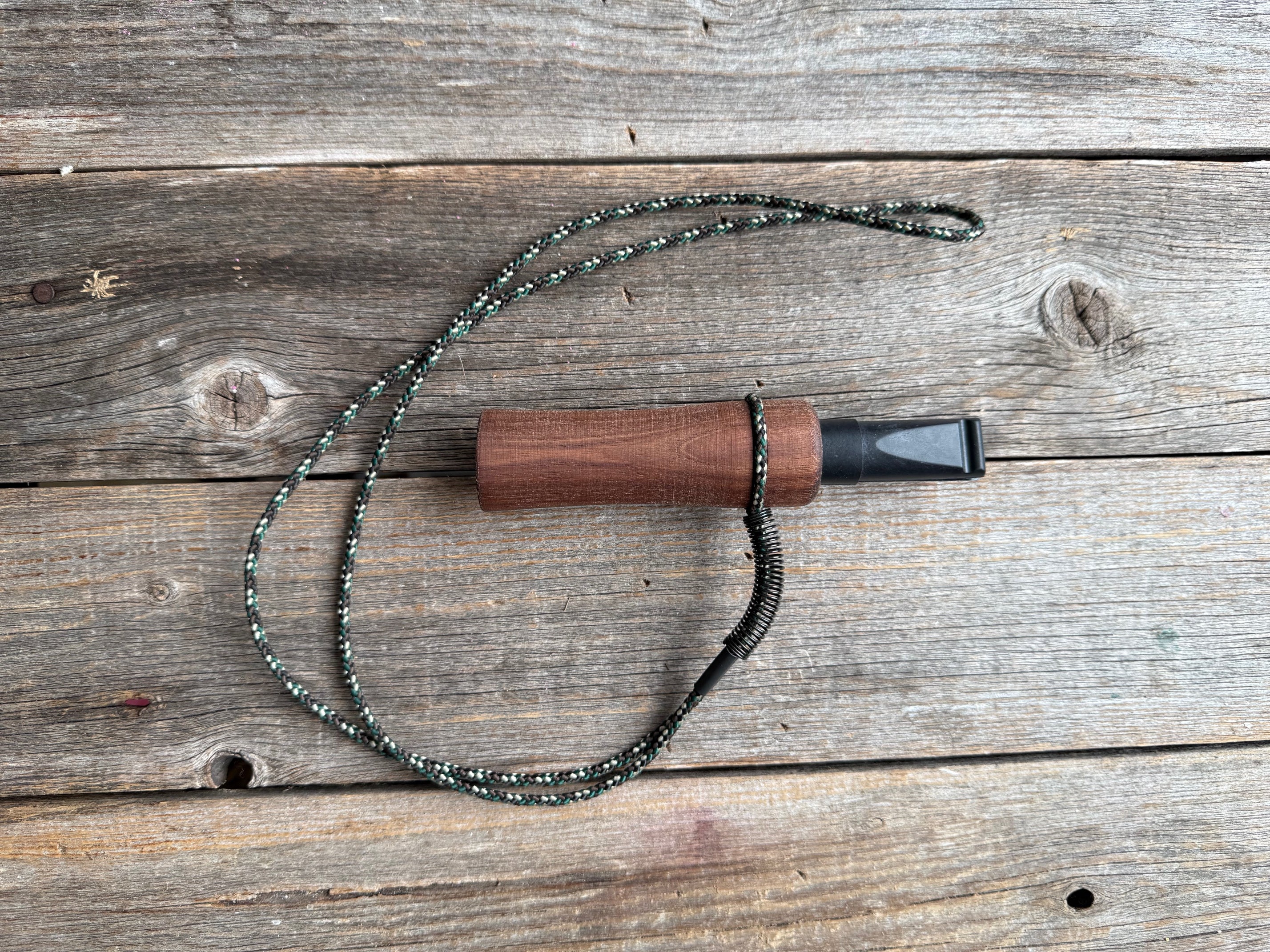 Custom Engraved Wooden Crow Call - Turkey Hunting Shock Call