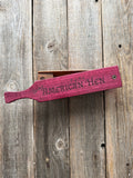 American Hen – Personalized Turkey Box Call - Purpleheart