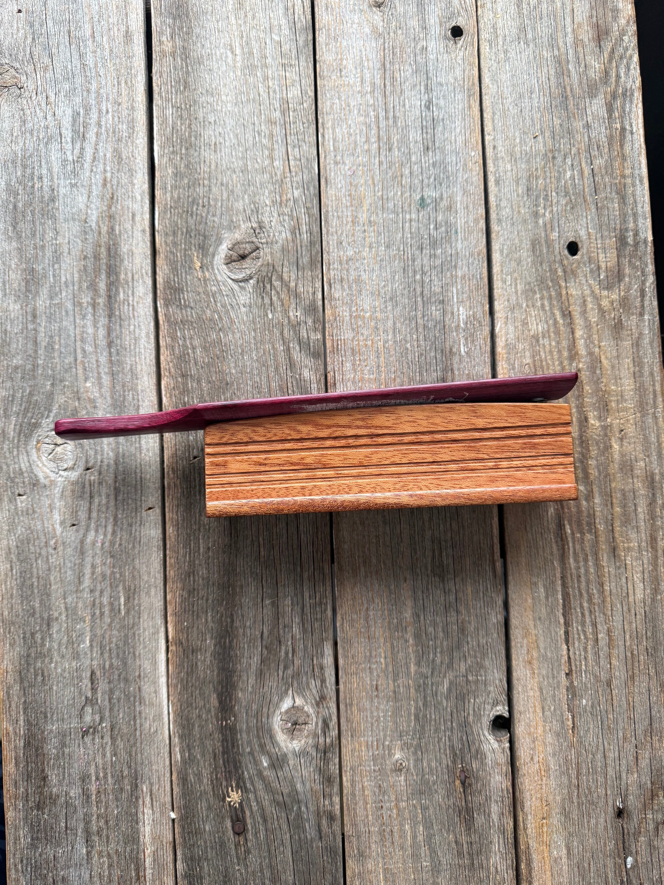 American Hen – Personalized Turkey Box Call - Purpleheart
