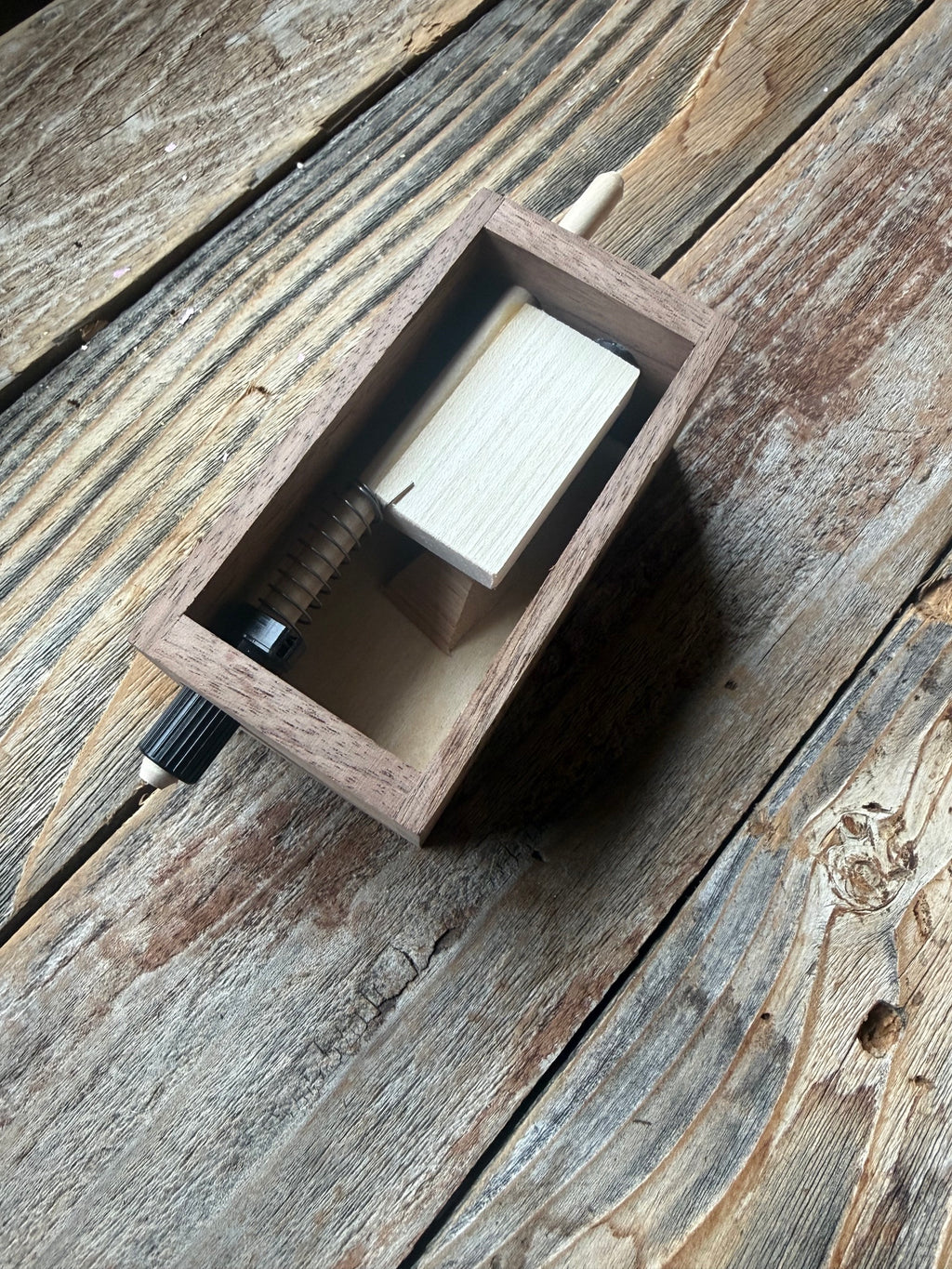 The American Clucker - Wooden Push Peg Turkey Call