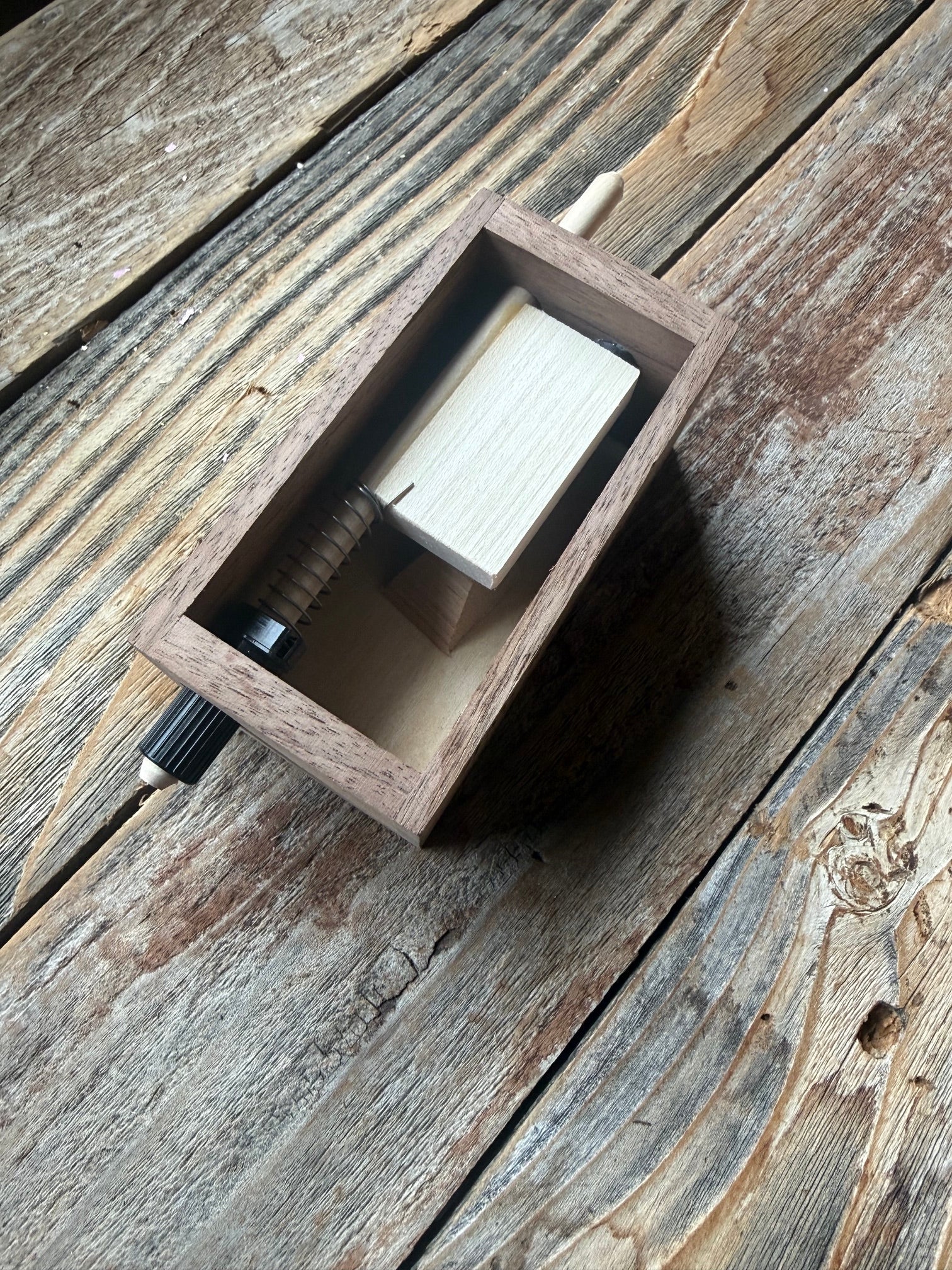 The American Clucker - Wooden Push Peg Turkey Call